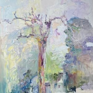 oil on canvas painting by sam ovraiti